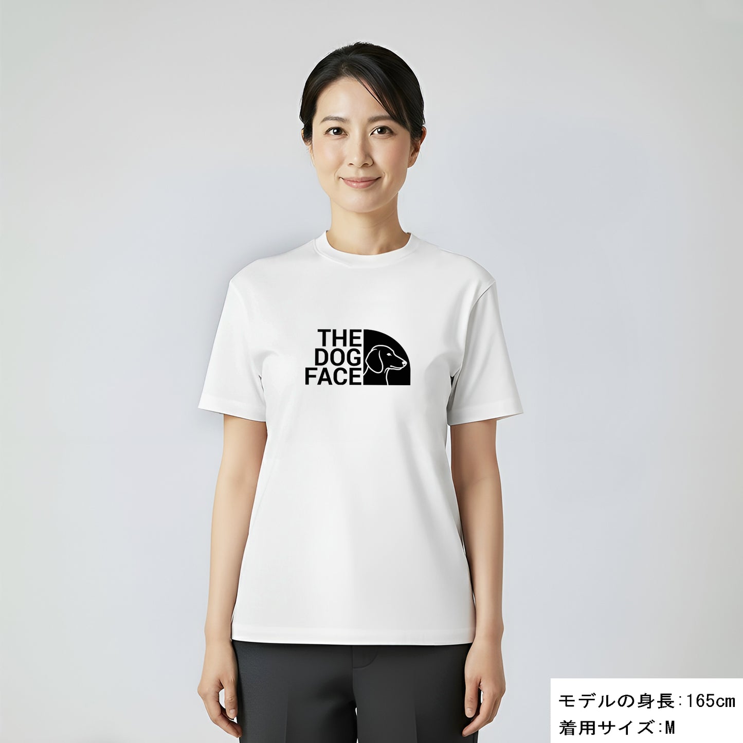 犬 tシャツ 犬イラスト THE DOG FACE ダックスフンド｜アダルト&キッズサイズ