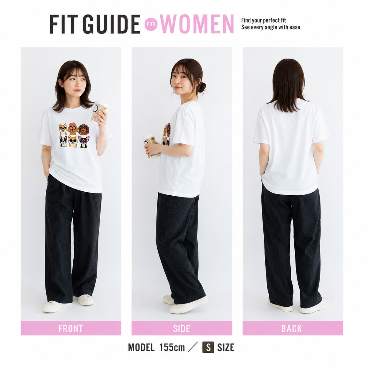 サングラス犬グループ 犬Tシャツ | 夏・おしゃれ好きに人気