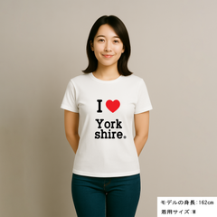 犬 tシャツ 犬イラスト ヨークシャーテリアが好き I Love Yorkshire
