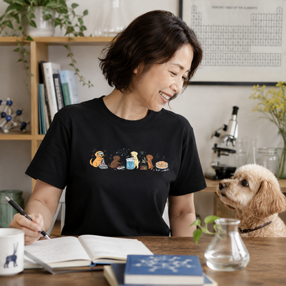 ラボの実験犬たち 犬Tシャツ | ギフト・おもしろデザイン