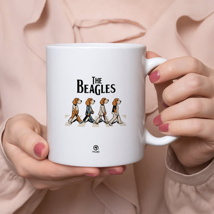 マグカップ 犬イラスト かわいい  The Beagles ビーグル犬 ｜犬好きにおすすめの面白い犬グッズ プレゼントにも最適