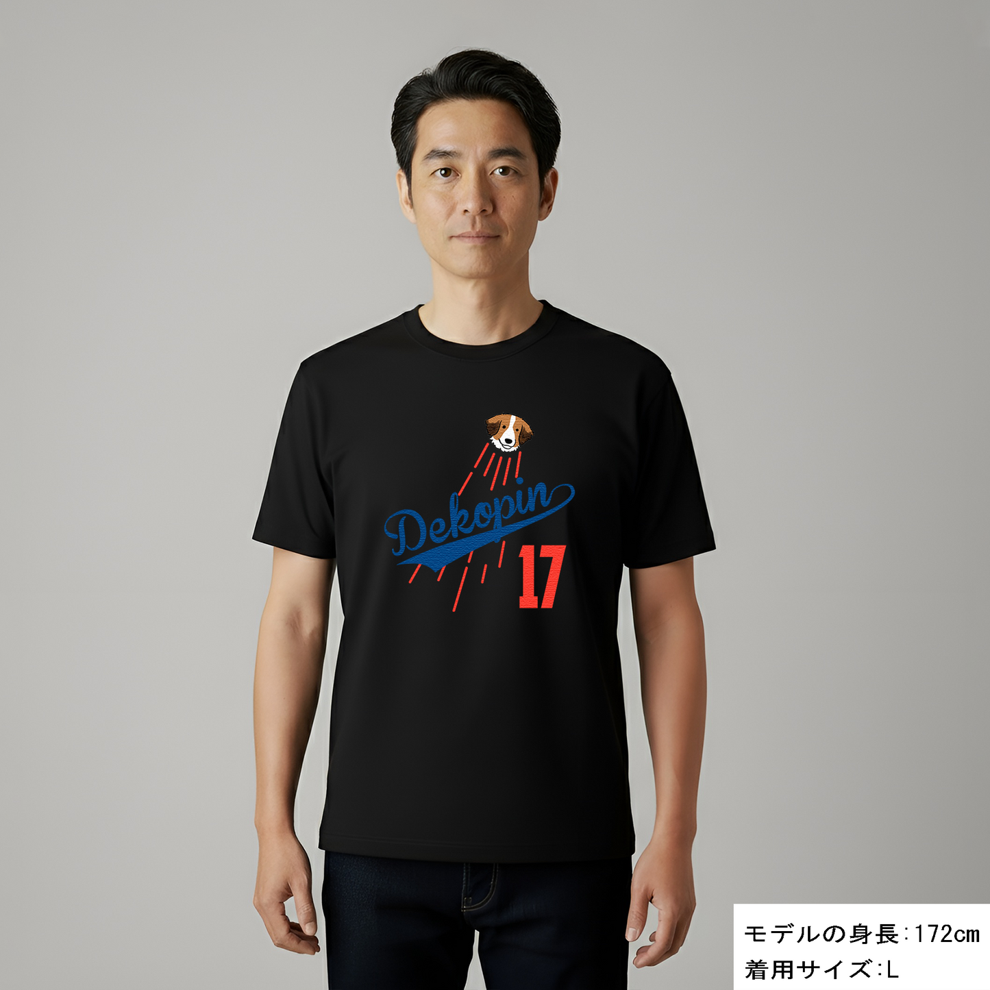 デコピン 犬tシャツ いぬ コーイケルホンディエ 大谷 Dekopin