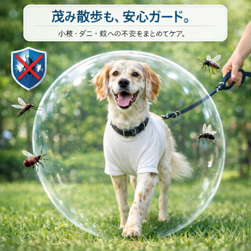イングリッシュ・セター 犬用Tシャツ ワンちゃんTシャツ 犬服 柴犬Tシャツ｜綿100%・小型～中型犬