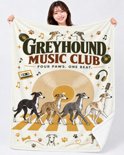 Greyhound Music Club グレイハウンドミュージッククラブデザイン | ブランケット