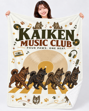 Kaiken Music Club 甲斐犬のミュージッククラブデザイン | ブランケット