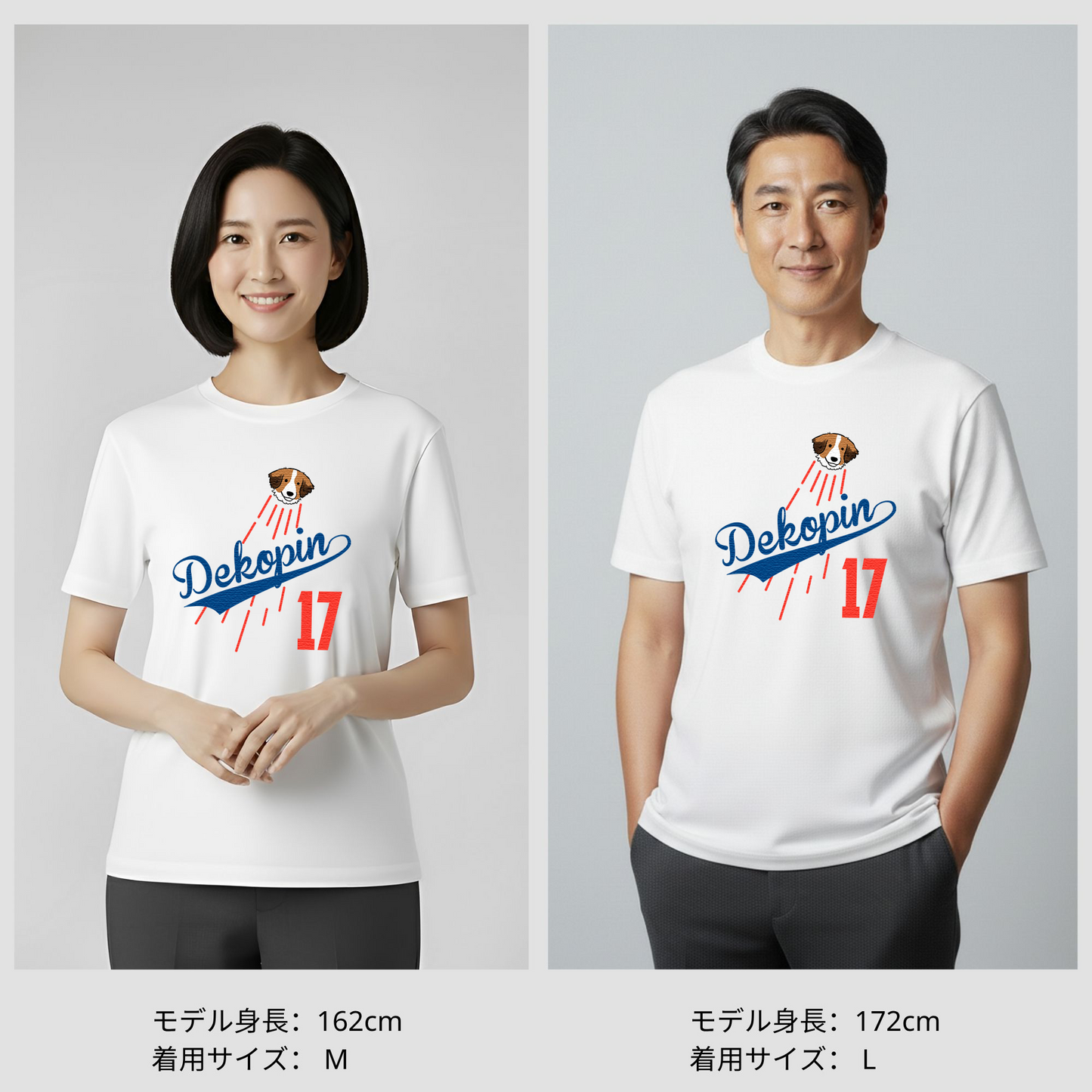 デコピン 犬tシャツ いぬ コーイケルホンディエ 大谷 Dekopin