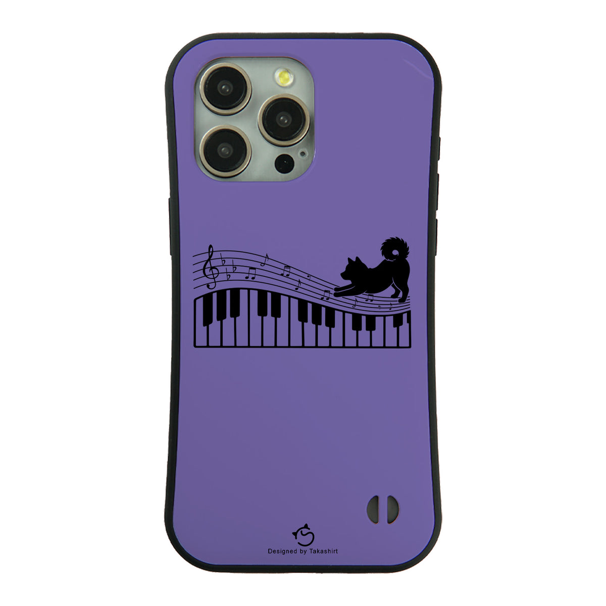 ケース いぬ 犬 イラスト犬  ピアノ鍵盤と音符犬 ケース iPhone8, SE2, SE3 ~ ケースiPhone17シリーズ