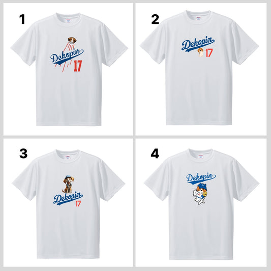 デコピン 犬ドライシルキータッチTシャツ いぬ コーイケルホンディエ 大谷 Dekopin