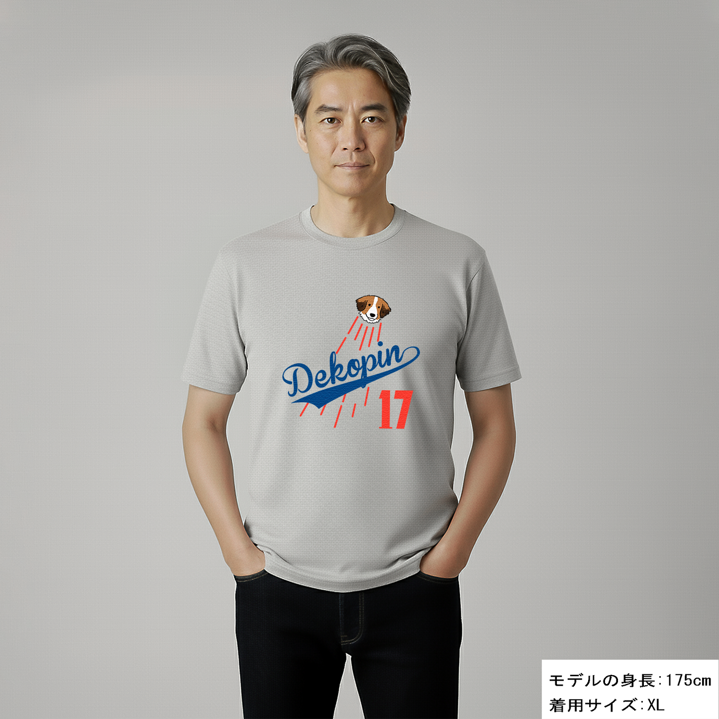 デコピン 犬tシャツ いぬ コーイケルホンディエ 大谷 Dekopin