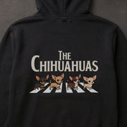 チワワ (Chihuahua) バックプリント パーカー