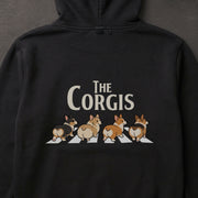 コーギー (Corgi) バックプリント パーカー