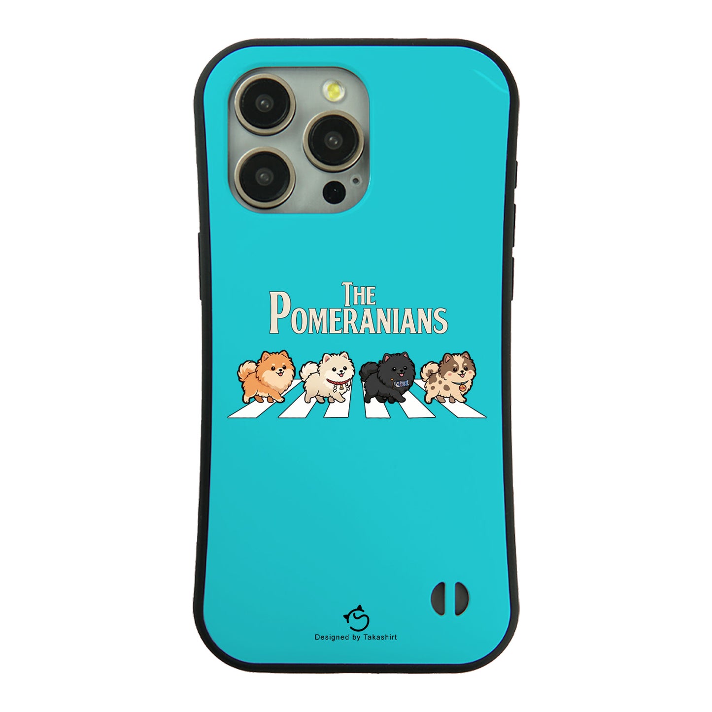 ケース いぬ 犬 イラスト THE POMERANIANS ケース iPhone8, SE2, SE3 ~ ケースiPhone17シリーズ