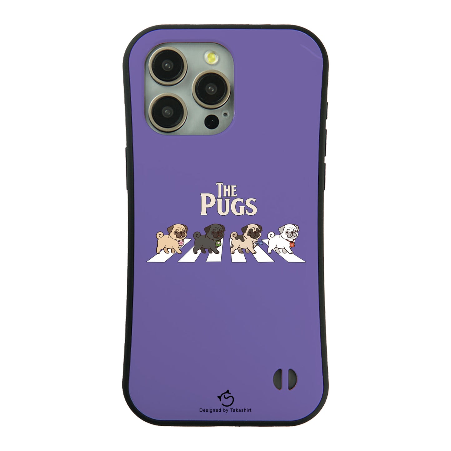 ケース いぬ 犬 イラスト THE PUGS ケース iPhone8, SE2, SE3 ~ ケースiPhone17シリーズ