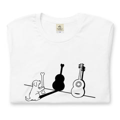犬ギター 犬Tシャツ｜音楽好きに人気