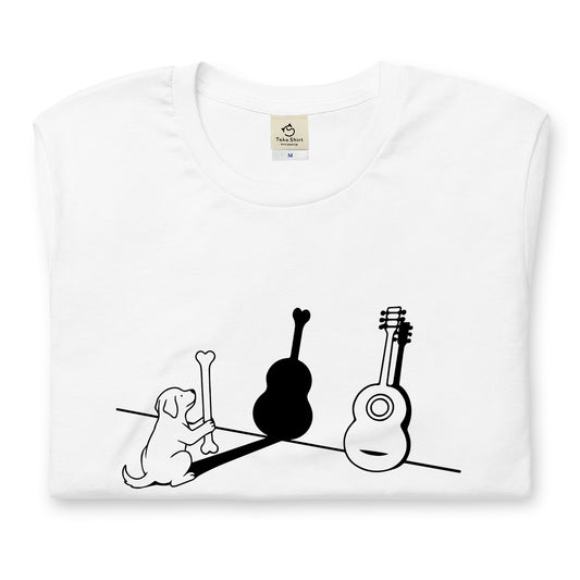 犬ギター 犬Tシャツ｜音楽好きに人気