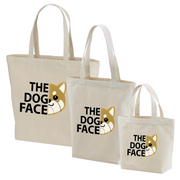 犬トート バッグ 犬 エコ バッグ  柴犬The Dog Face