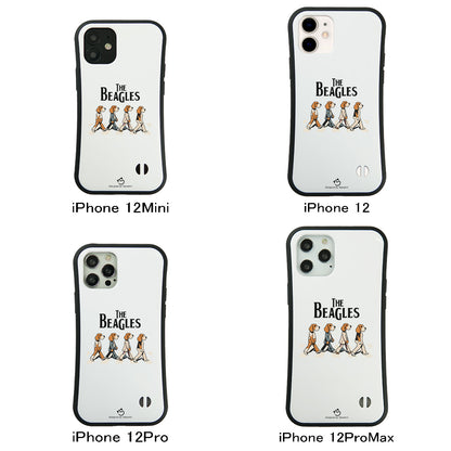 ケース いぬ 犬 イラスト  The Beagles ビーグル犬 ケース iPhone8, SE2, SE3 ~ ケースiPhone17シリーズ