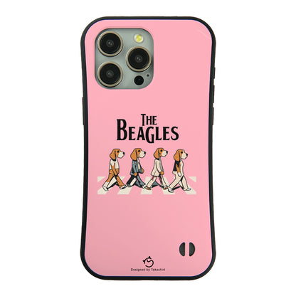 ケース いぬ 犬 イラスト  The Beagles ビーグル犬 ケース iPhone8, SE2, SE3 ~ ケースiPhone17シリーズ