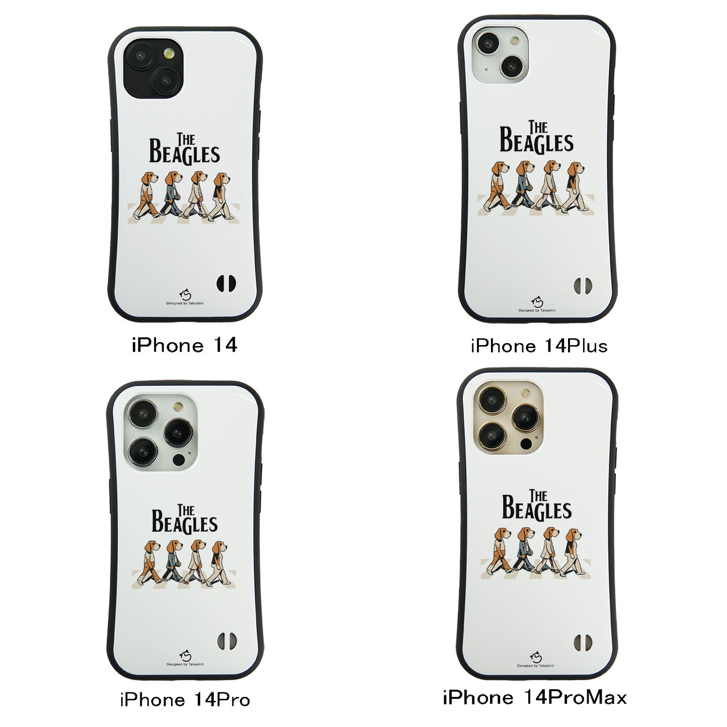 ケース いぬ 犬 イラスト  The Beagles ビーグル犬 ケース iPhone8, SE2, SE3 ~ ケースiPhone17シリーズ