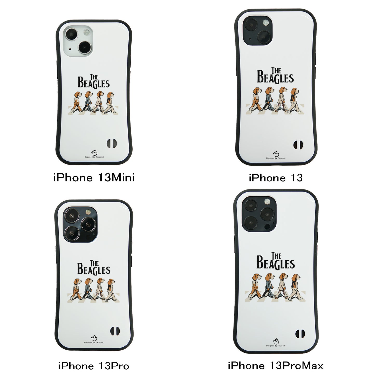 ケース いぬ 犬 イラスト  The Beagles ビーグル犬 ケース iPhone8, SE2, SE3 ~ ケースiPhone17シリーズ