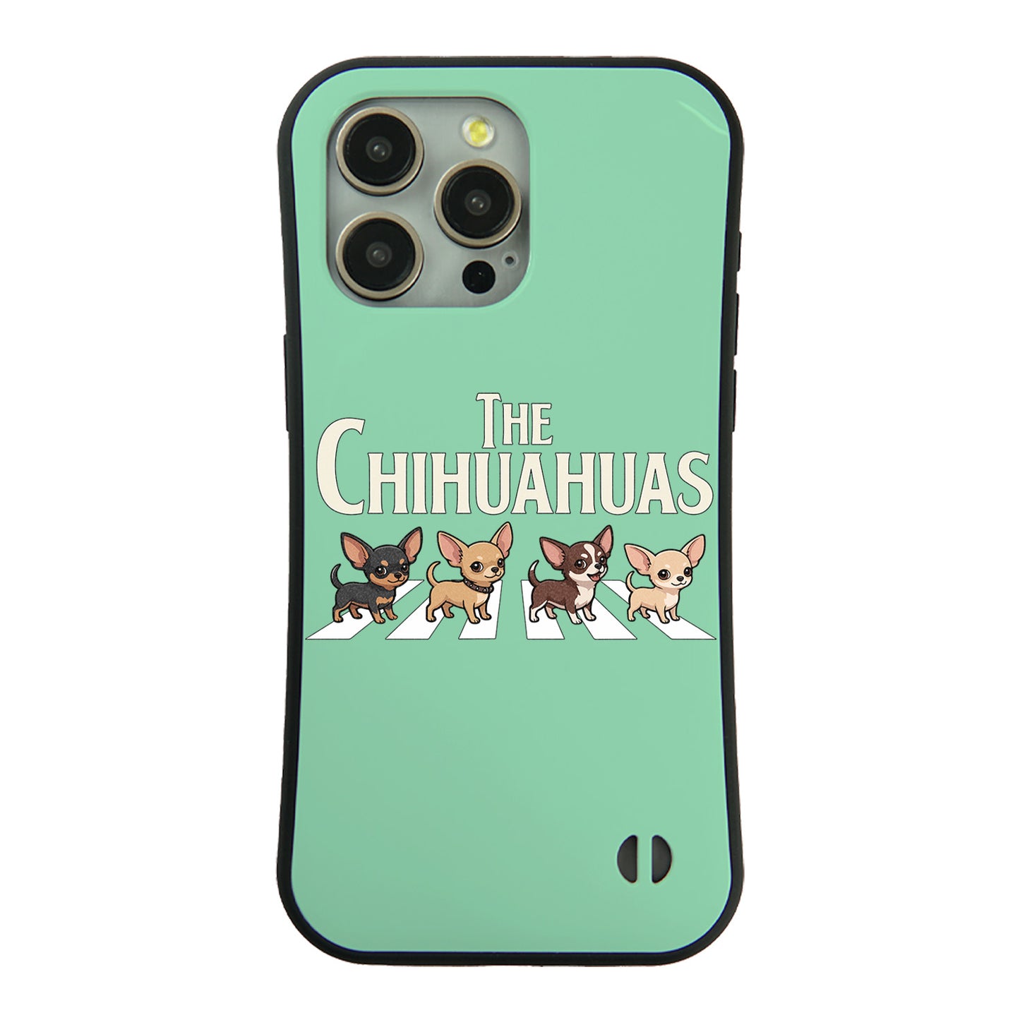 ケース いぬ 犬 イラスト  THE CHIHUAHUAS ケース iPhone8, SE2, SE3 ~ ケースiPhone17シリーズ