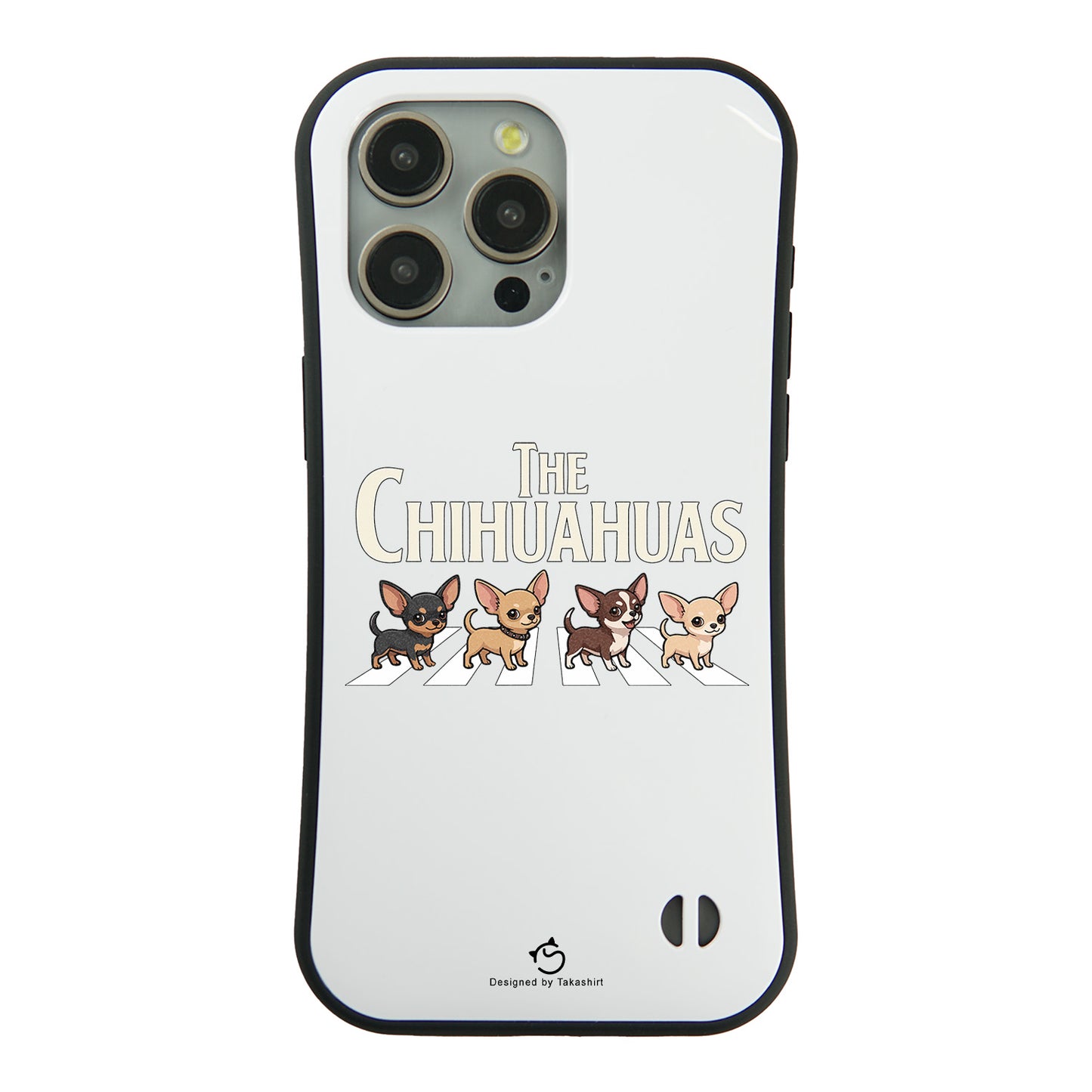 ケース いぬ 犬 イラスト  THE CHIHUAHUAS ケース iPhone8, SE2, SE3 ~ ケースiPhone17シリーズ