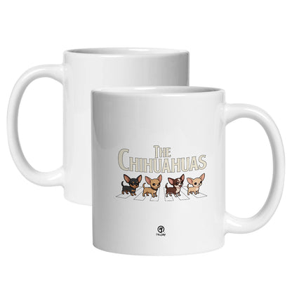 マグカップ 犬イラスト かわいい THE CHIHUAHUAS ｜犬好きにおすすめの面白い犬グッズ プレゼントにも最適