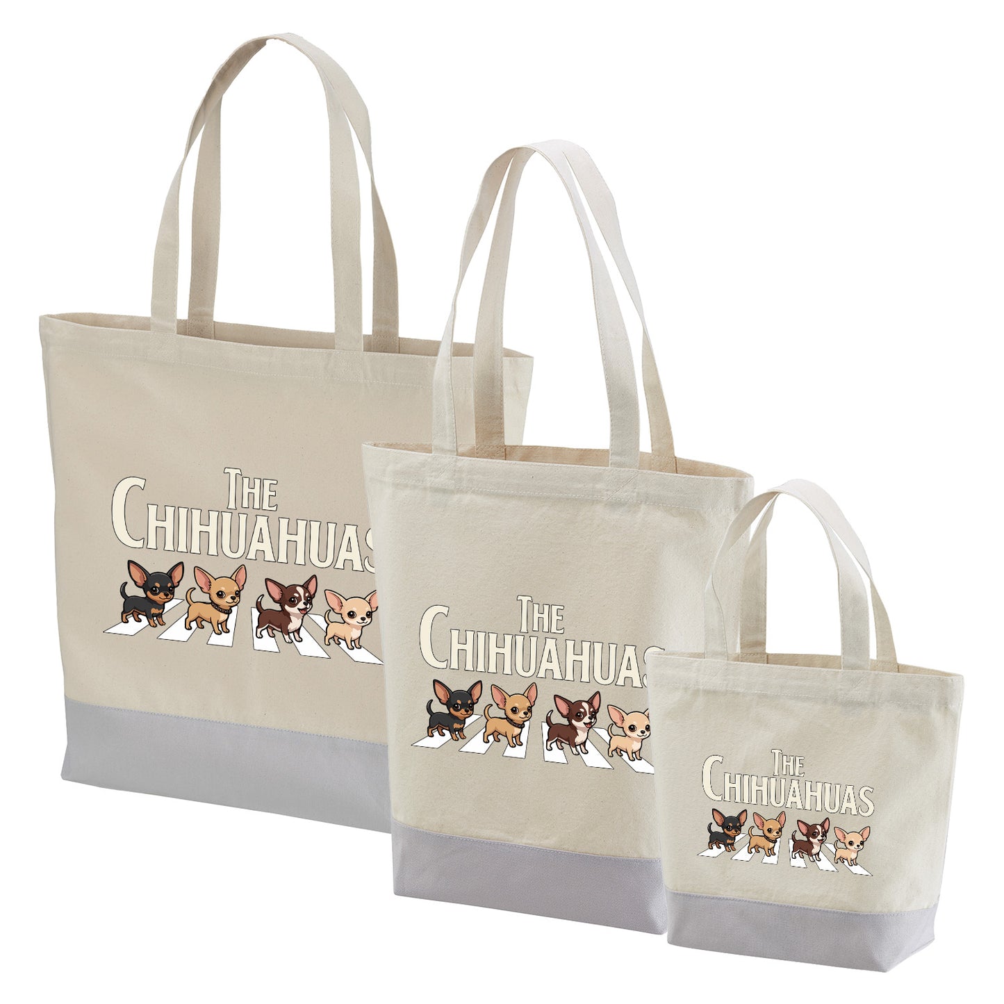 犬トート バッグ 犬 エコ バッグ THE CHIHUAHUAS