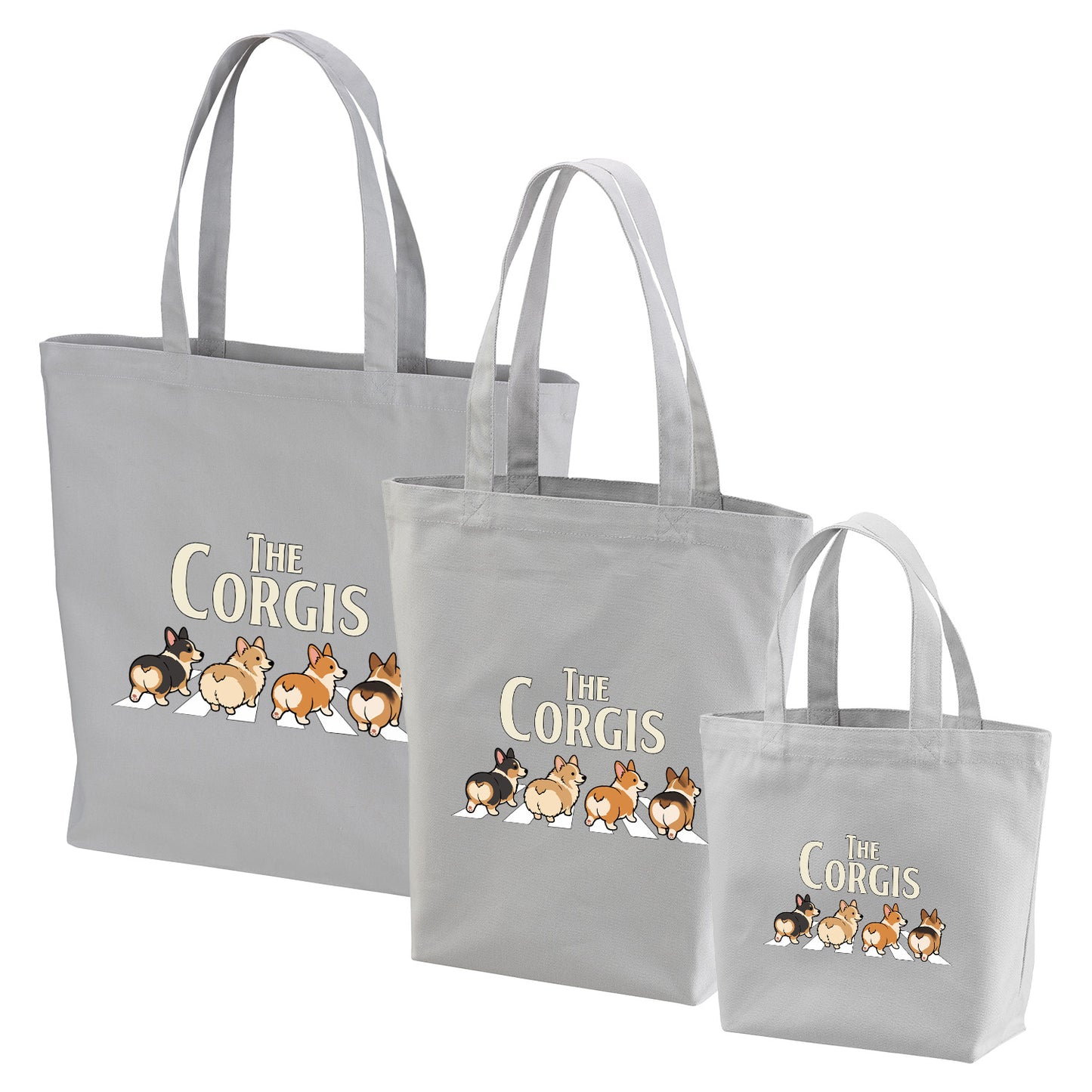 犬トート バッグ 犬 エコ バッグ THE CORGIS