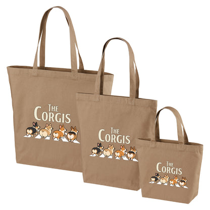 犬トート バッグ 犬 エコ バッグ THE CORGIS