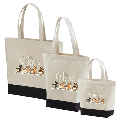 犬トート バッグ 犬 エコ バッグ THE CORGIS