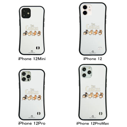 ケース いぬ 犬 イラスト  THE CORGISケース iPhone8, SE2, SE3 ~ ケースiPhone17シリーズ