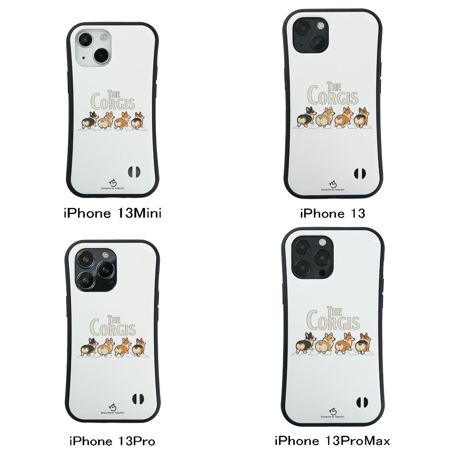 ケース いぬ 犬 イラスト  THE CORGISケース iPhone8, SE2, SE3 ~ ケースiPhone17シリーズ