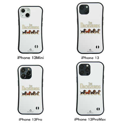 ケース いぬ 犬 イラスト  THE DACHSHUNDS ケース iPhone8, SE2, SE3 ~ ケースiPhone17シリーズ