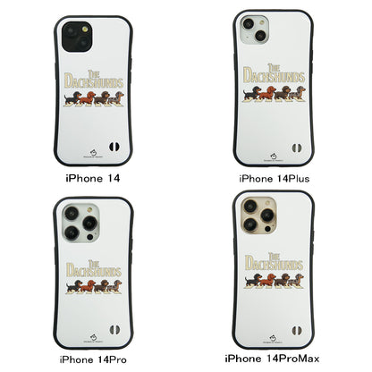 ケース いぬ 犬 イラスト  THE DACHSHUNDS ケース iPhone8, SE2, SE3 ~ ケースiPhone17シリーズ