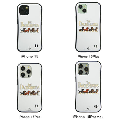 ケース いぬ 犬 イラスト  THE DACHSHUNDS ケース iPhone8, SE2, SE3 ~ ケースiPhone17シリーズ