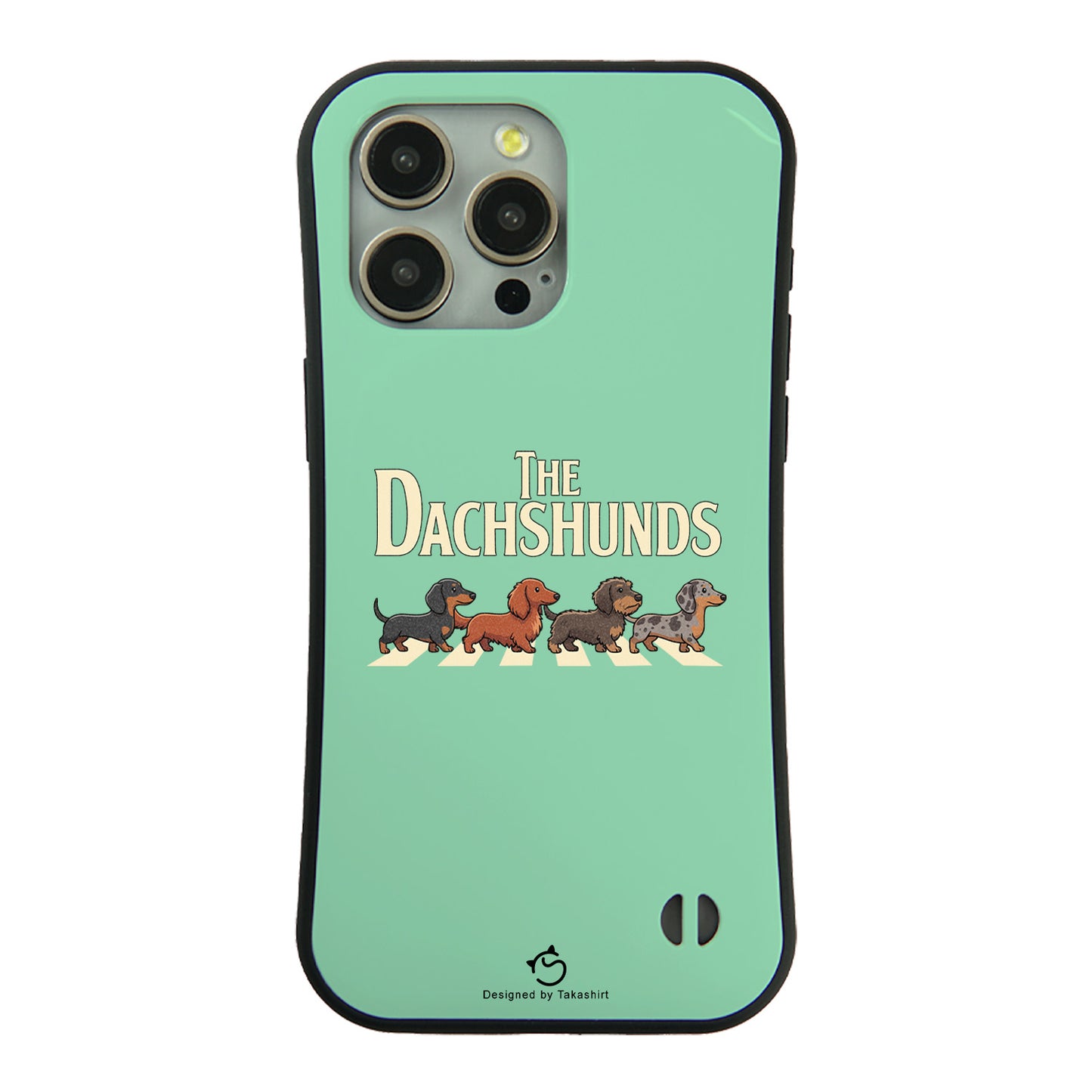 ケース いぬ 犬 イラスト  THE DACHSHUNDS ケース iPhone8, SE2, SE3 ~ ケースiPhone17シリーズ