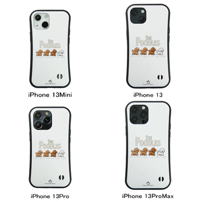 ケース いぬ 犬 イラスト The-Poodles_17 ケース iPhone8, SE2, SE3 ~ ケースiPhone17シリーズ