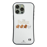 ケース いぬ 犬 イラスト The-Poodles_17 ケース iPhone8, SE2, SE3 ~ ケースiPhone17シリーズ