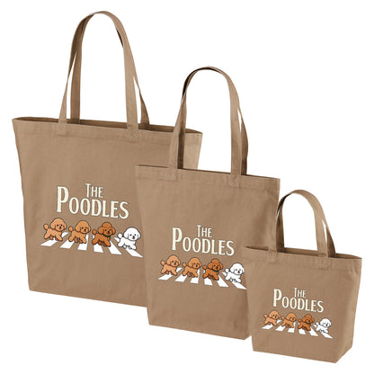 犬トート バッグ 犬 エコ バッグ THE POODLES