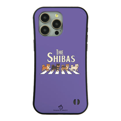 ケース いぬ 犬 イラスト  THE SHIBAS ケース iPhone8, SE2, SE3 ~ ケースiPhone17シリーズ