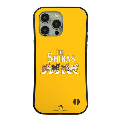 ケース いぬ 犬 イラスト  THE SHIBAS ケース iPhone8, SE2, SE3 ~ ケースiPhone17シリーズ