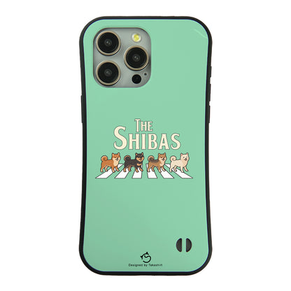 ケース いぬ 犬 イラスト  THE SHIBAS ケース iPhone8, SE2, SE3 ~ ケースiPhone17シリーズ