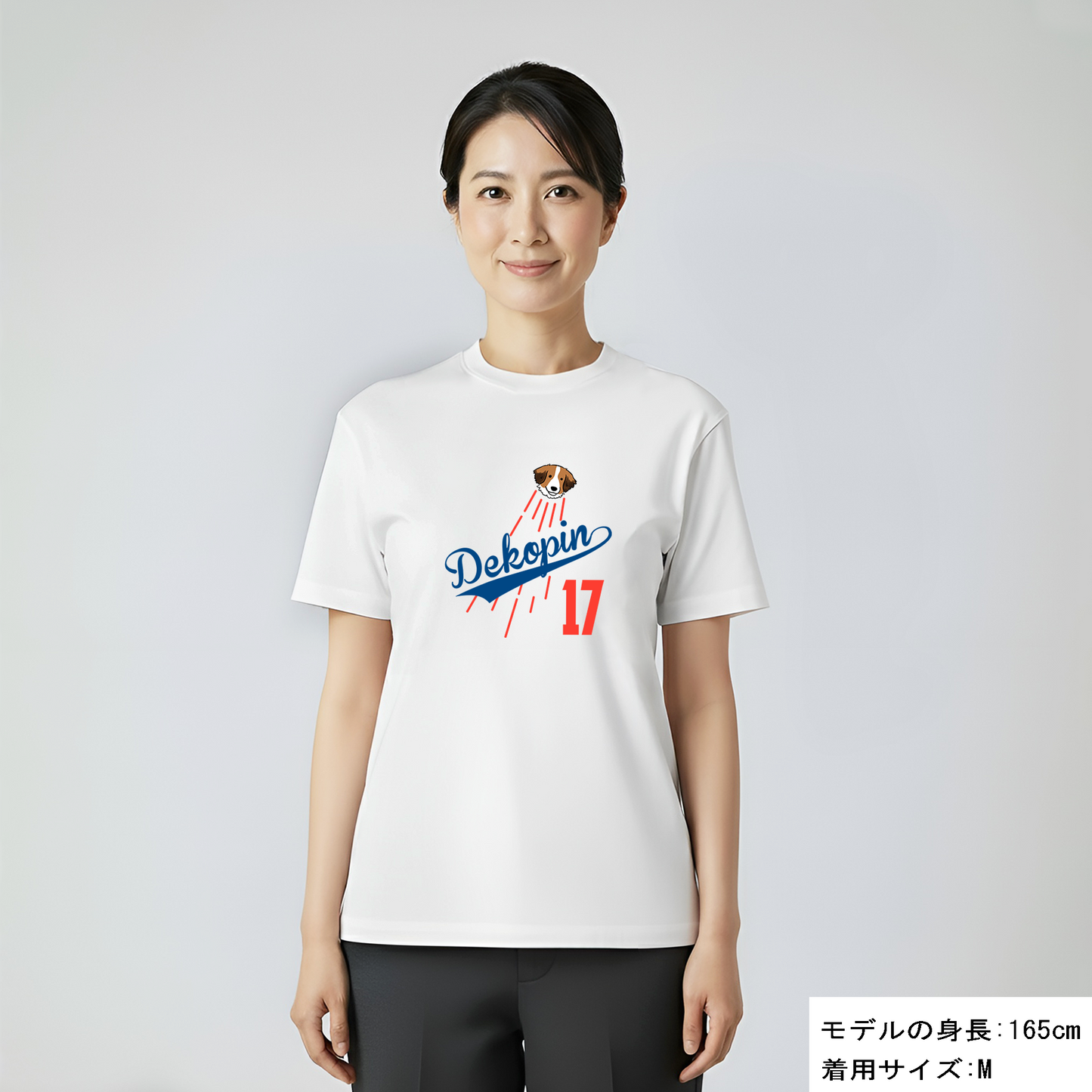 デコピン 犬tシャツ いぬ コーイケルホンディエ 大谷 Dekopin