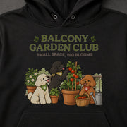 Poodle Balcony Garden Club バルコニーガーデンクラブ パーカー フーディ｜フロントプリント