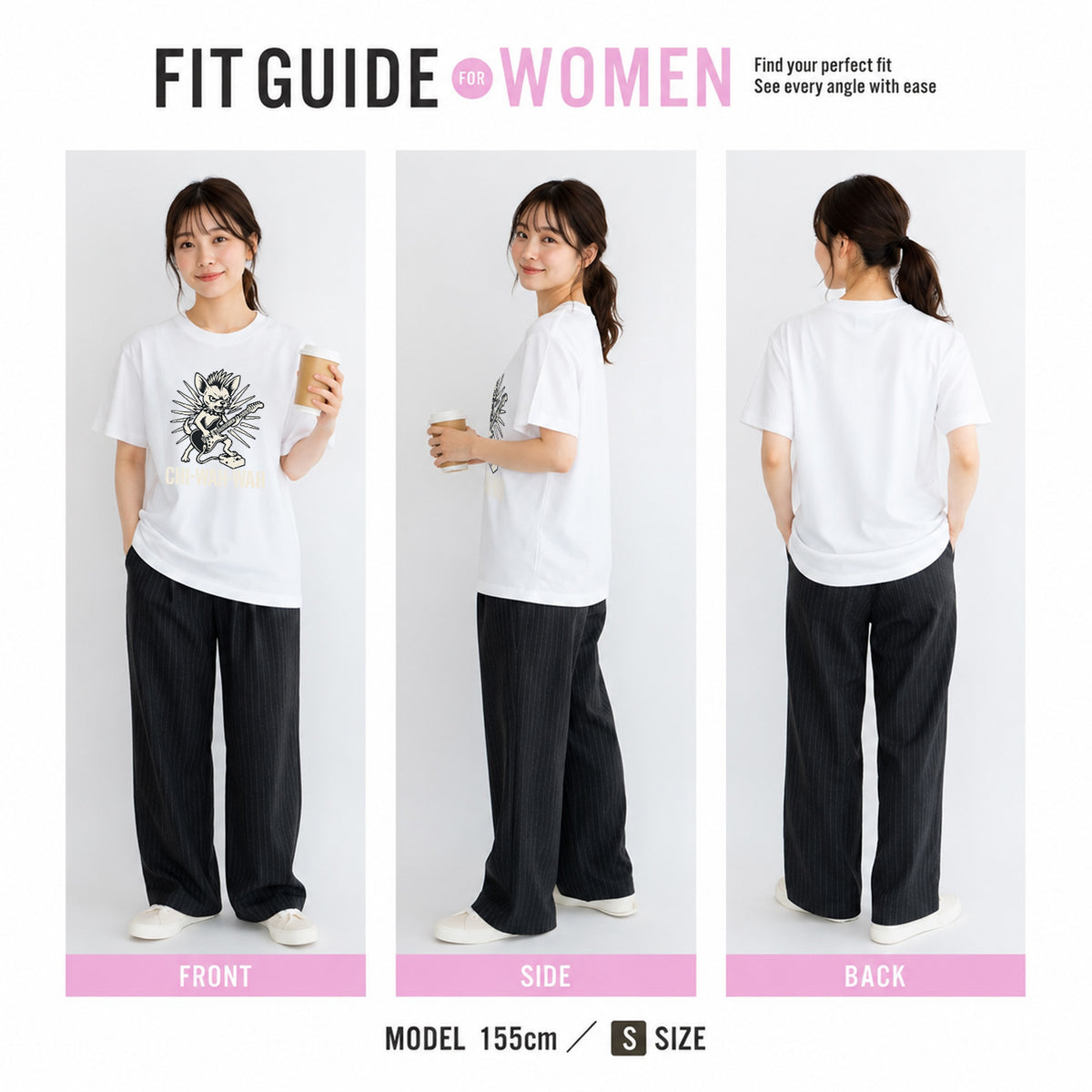 Chi-Wah-Wah チワワ ロック ギター Tシャツ｜犬好き・ロック好き・エレキギター・面白い・かっこいいに人気