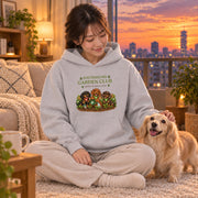 Dachshund Garden Club ダックスフンドガーデンクラブ パーカー フーディ｜フロントプリント