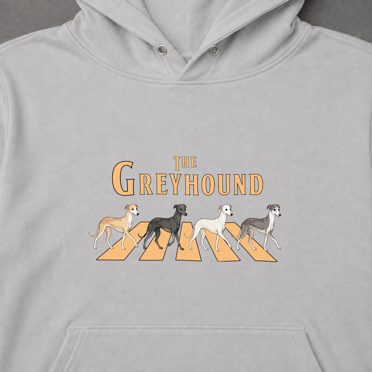 THE GREYHOUND | グレイハウンド 横断歩道 お散歩 スウェット パーカー【犬好き・ギフトに最適】