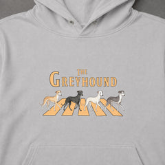 THE GREYHOUND | グレイハウンド 横断歩道 お散歩 スウェット パーカー【犬好き・ギフトに最適】