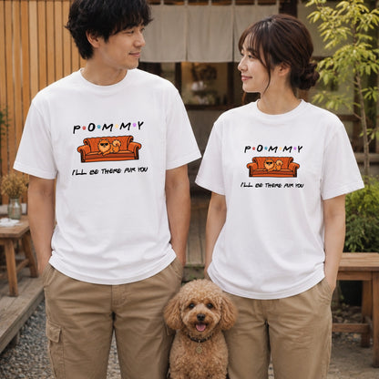 ポメラニアン Tシャツ カラー mockup 1